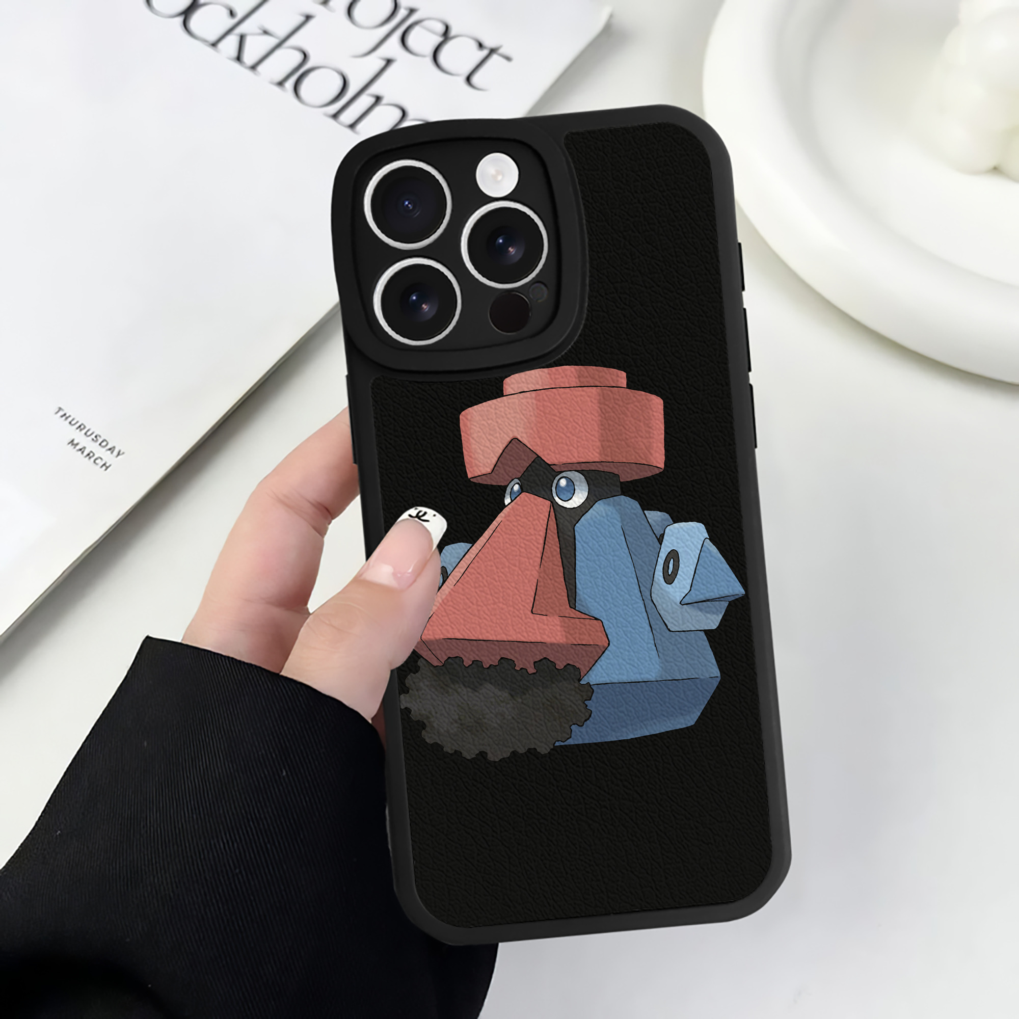 （画像用） ポケットモンスター Pokémon 【iPhone 16シリーズ対応】シリコンスマホケース（レザー調） 材質：シリコン
